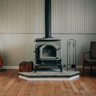 wood stove installation