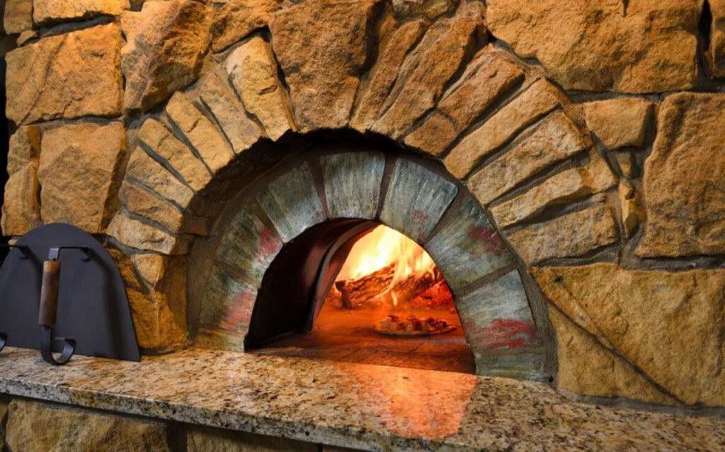 pizza oven cleaning